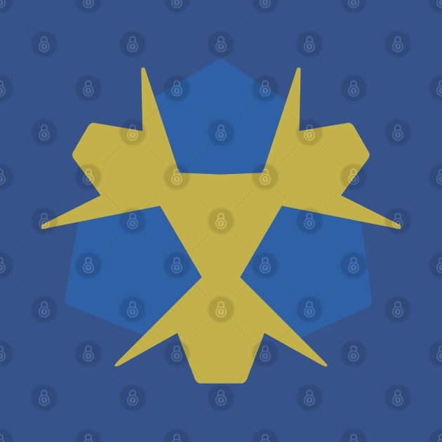 Blue Zora Sapphire Throw Pillow