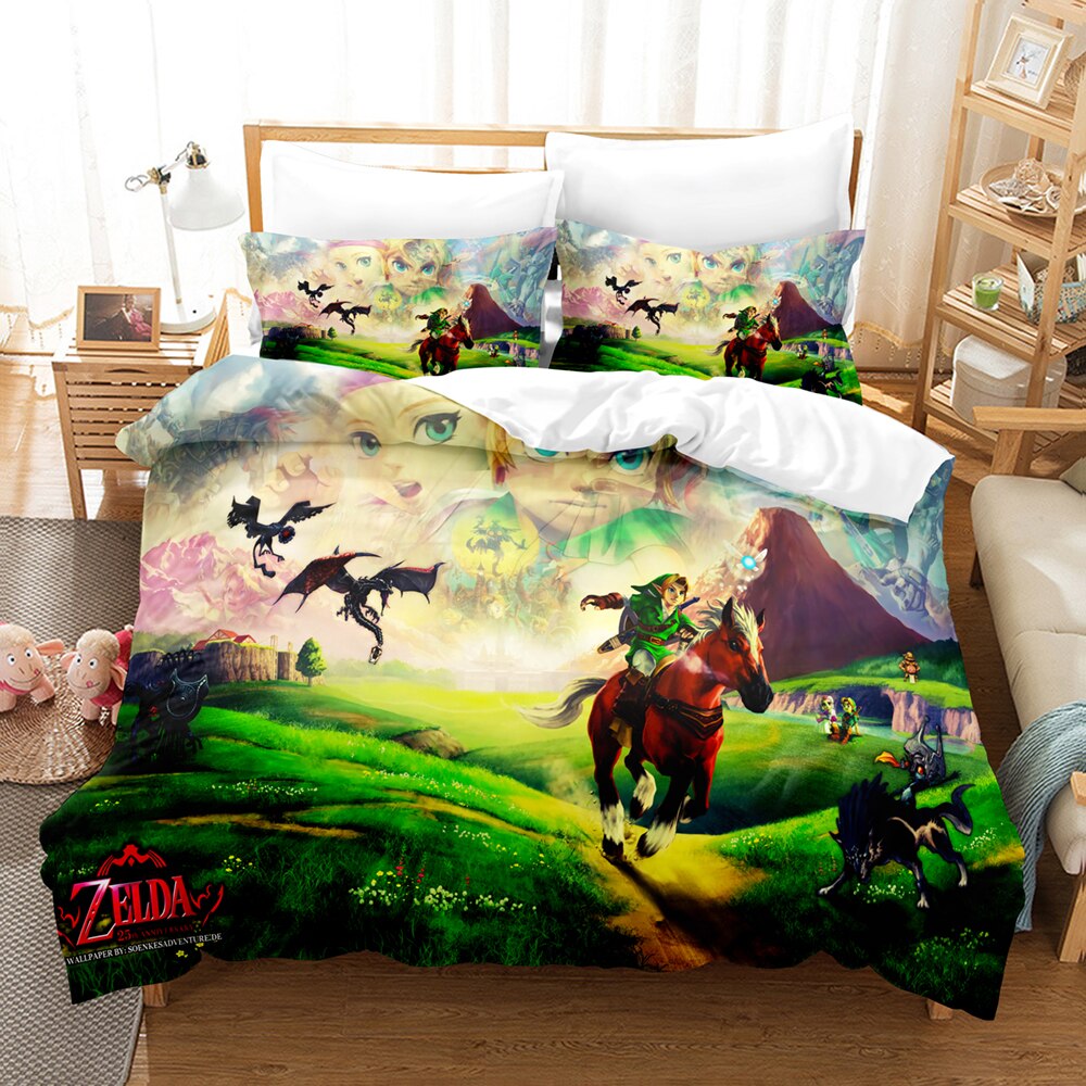 Link And Epona Bedding