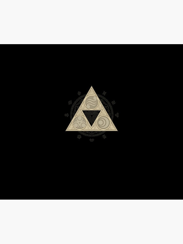 Gold Triforce Zelda Tapestry