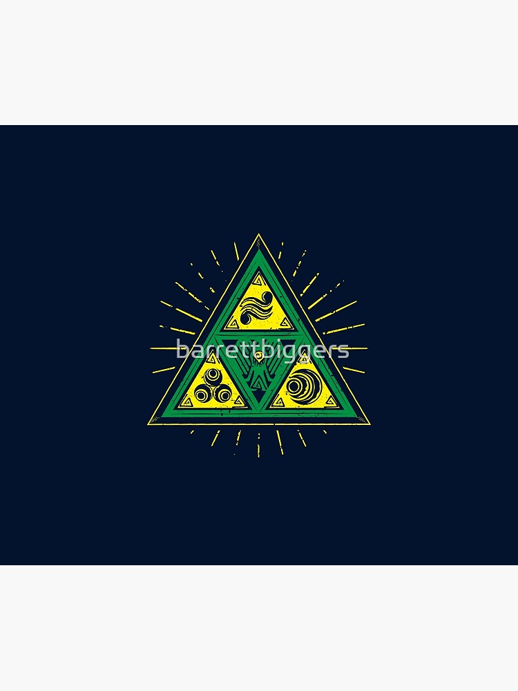 Legend of Zelda The Tribal Triforce Tapestry