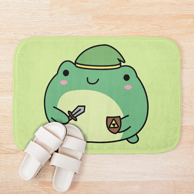 Hylian Frog Bath Mat