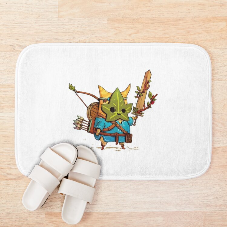 Legend of Zelda Korok 3 Bath Mat